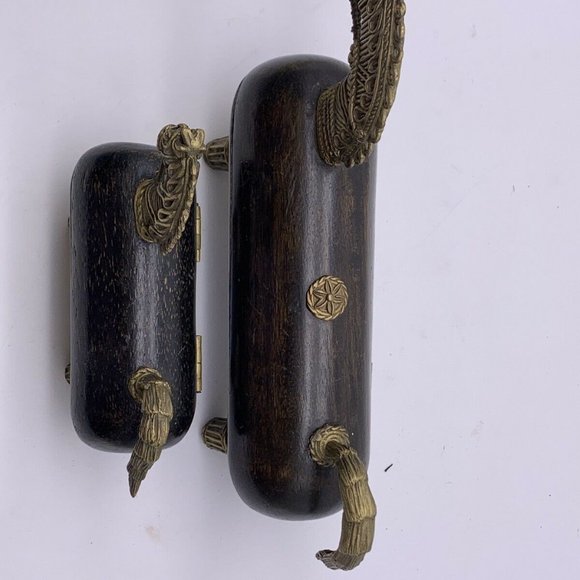 Vintage hinged-box horses - Picture 8 of 13